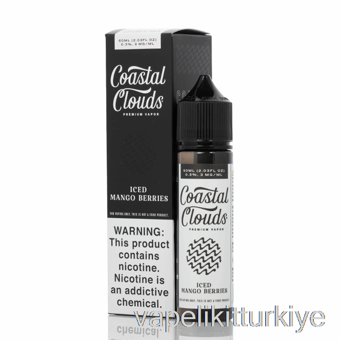 Vape Türkiye Buzlu Mango Meyveleri - Kıyı Bulutları Co. - 60ml 3mg